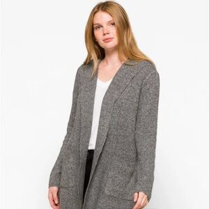 MARKET & SPRUCEAlia Waffle Stitch Hooded Cardigan